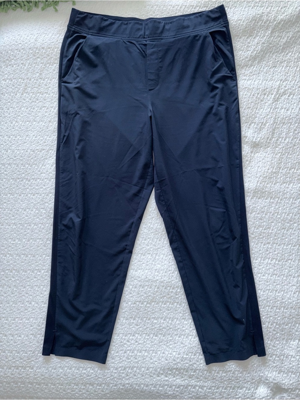 Athleta Navy Performance Track Pants